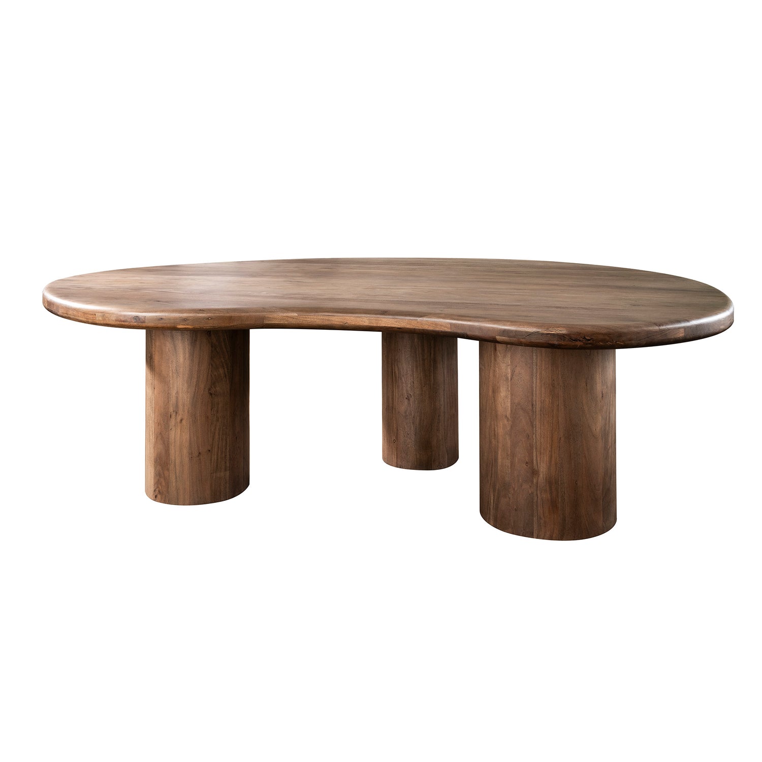 Eettafel Sculpture - 244x165x77 cm - Drift Brown - Acacia