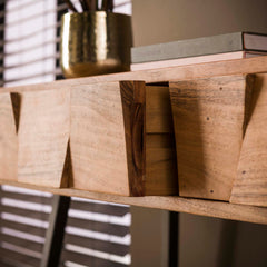 Kaptafel Demn - 120x42x77 cm - Naturel - Acacia