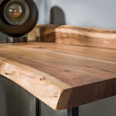 Bureau Live Edge - 110x63x76 cm - Naturel - Acacia