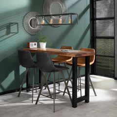 Bartafel Boomstam - 150x50x92 cm - Naturel - Acacia
