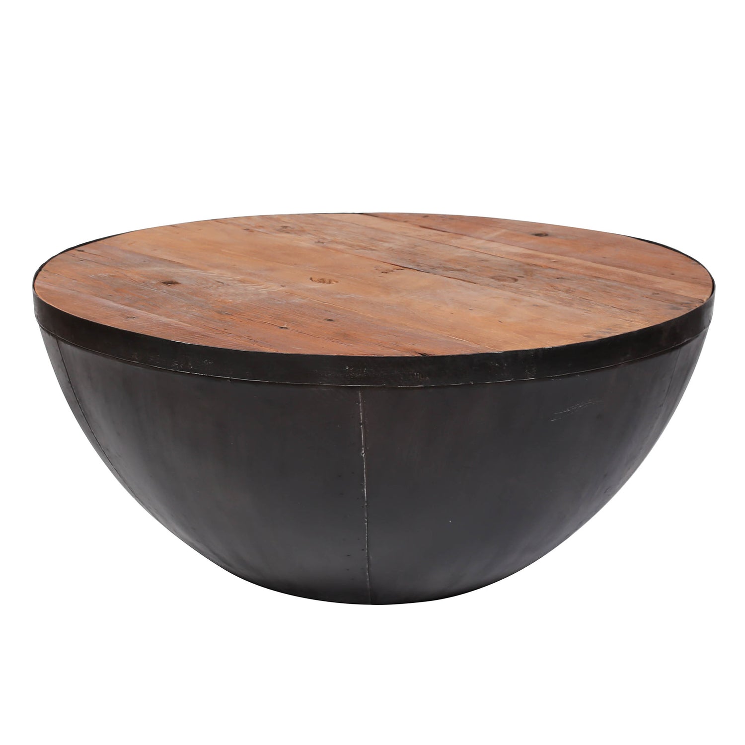 Salontafel Raft - 90x90x40 cm - Robuust - Hardhout