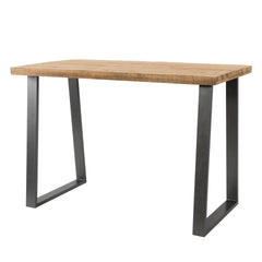 Bartafel Trapeziumvorm - 135x70x92 cm - Blank Antiek - Mango