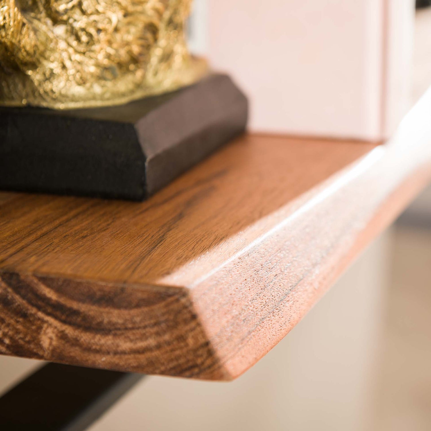 Wandschap Lean - Set van 3 - 100x25x30 cm - Acacia Naturel