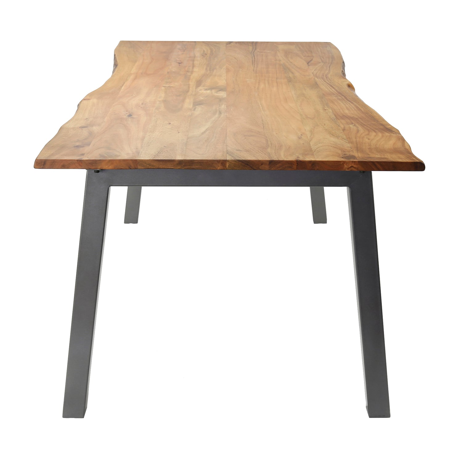 Eettafel Edge - 180x90x76 cm - Naturel - Acacia