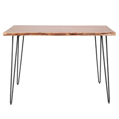 Bartafel Edge 130 cm - 130x70x92 cm - Naturel - Acacia