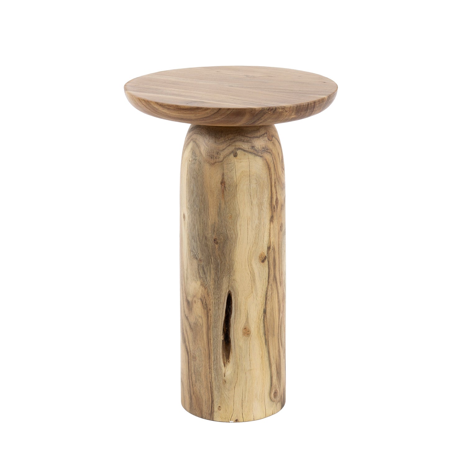 Bijzettafel River Solid XL - 35x35x55 cm - Naturel - Acacia