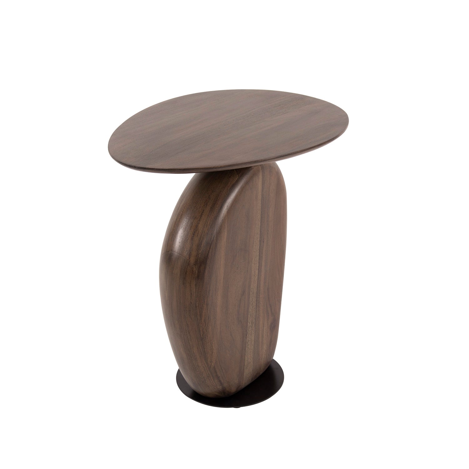 Bijzettafel Art Solid - 45x36x50 cm - Glaze Brown - Acacia