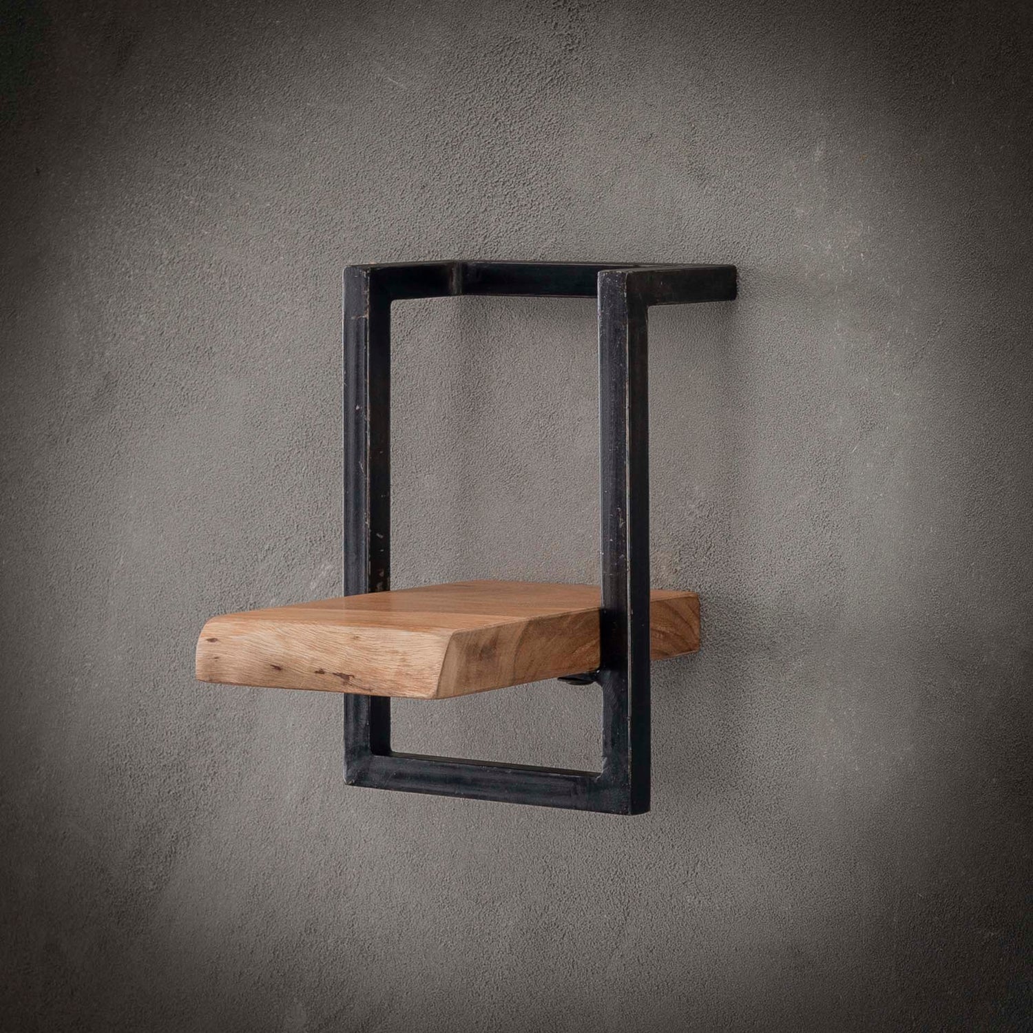 Wandplank Edge 20cm - 20x25x30 cm - Naturel - Acacia