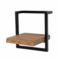 Wandplank Edge 30cm - 30x25x30 cm - Naturel - Acacia