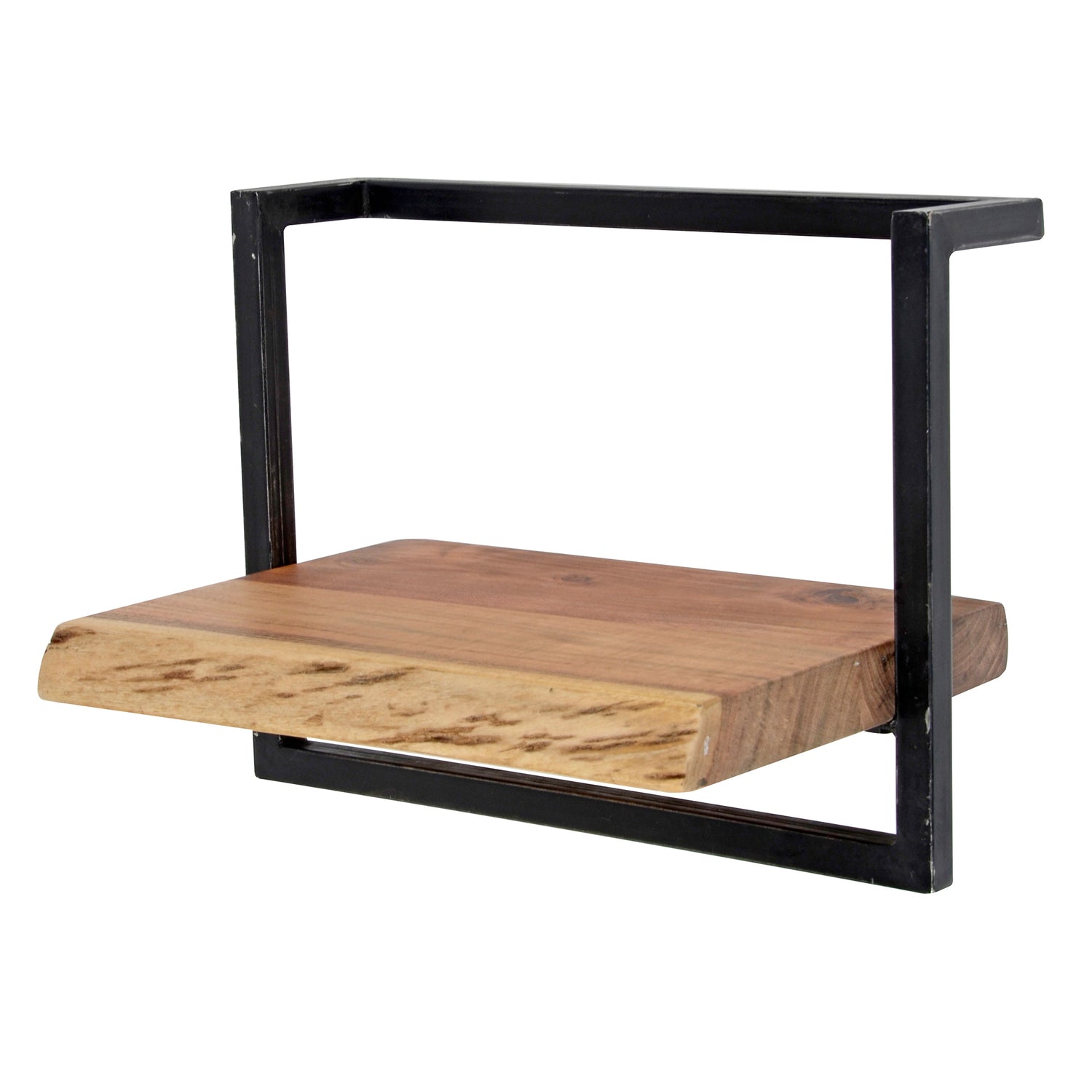 Wandplank Edge 40cm - 40x25x30 cm - Naturel - Acacia