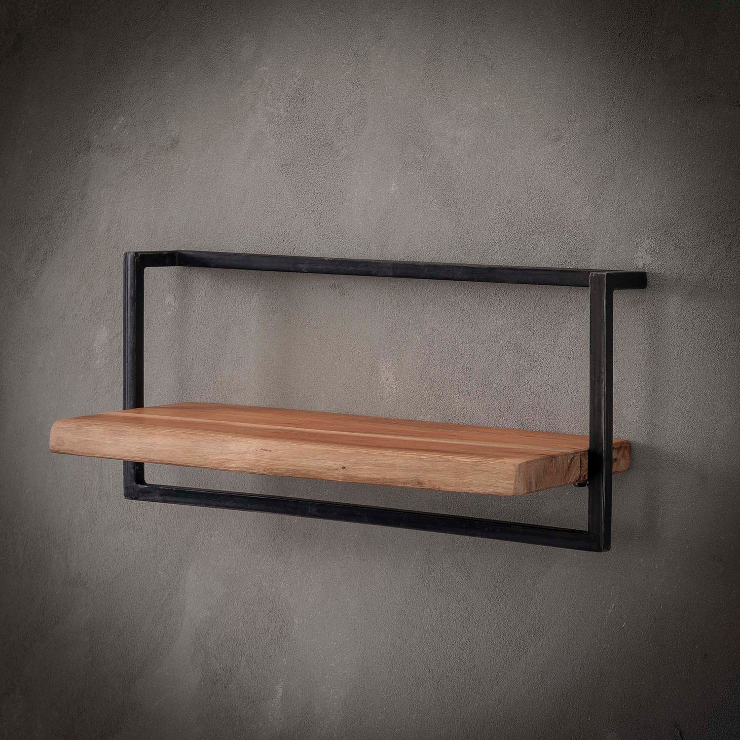 Wandplank Edge - 65x25x30 cm - Acacia Naturel