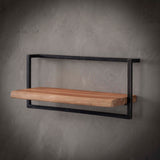 Wandplank Edge - 65x25x30 cm - Acacia Naturel