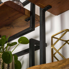 Wandplank Edge 100cm - 100x25x30 cm - Naturel - Acacia