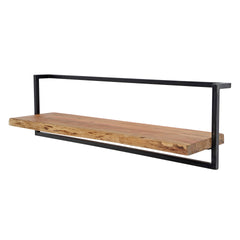 Wandplank Edge 100cm - 100x25x30 cm - Naturel - Acacia