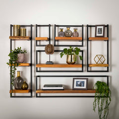 Wandplank Edge 30cm - 30x25x100 cm - Acacia Naturel