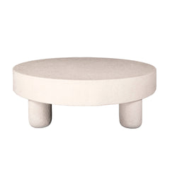 Salontafel Bulky Stone - 110x110x35 cm - Marmer Composiet