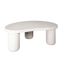 Salontafel Kiezel Organisch XL - 110x70x38 cm - Marmer Composiet