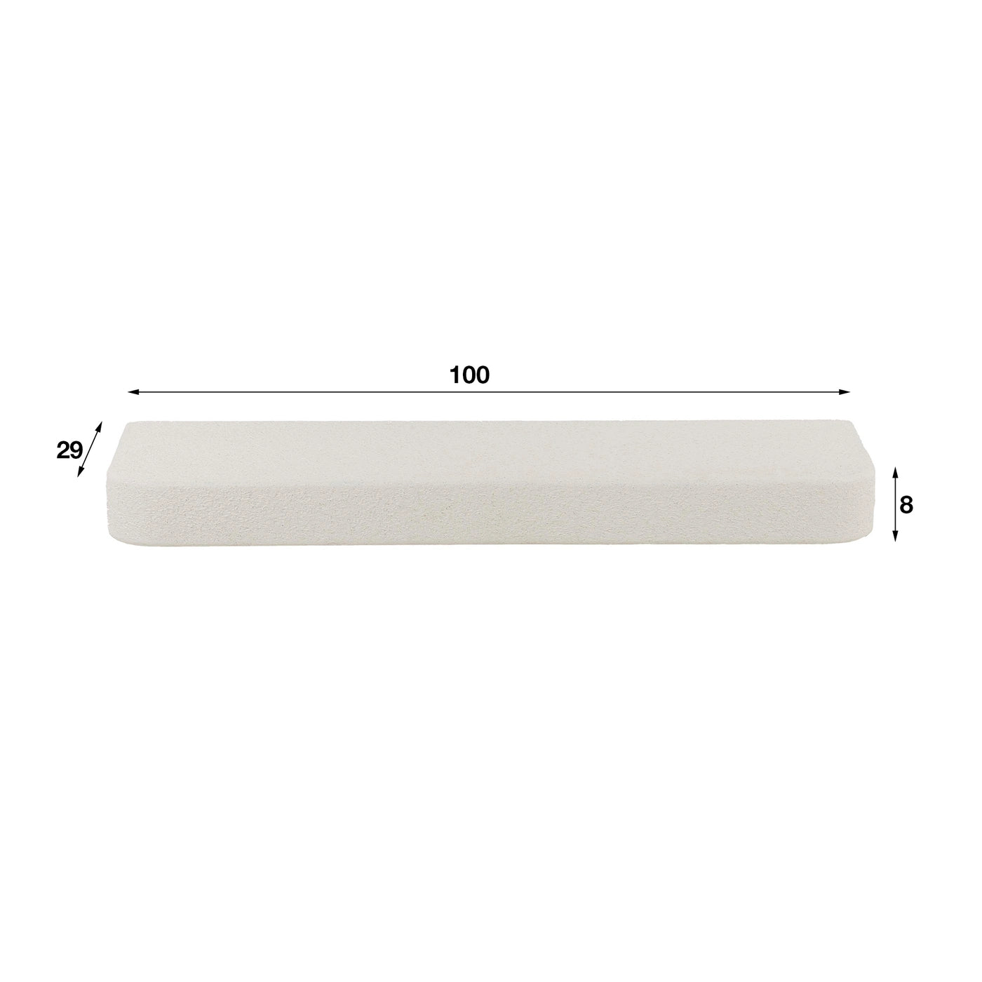 Wandplank Stone - Marmer composiet - 100cm