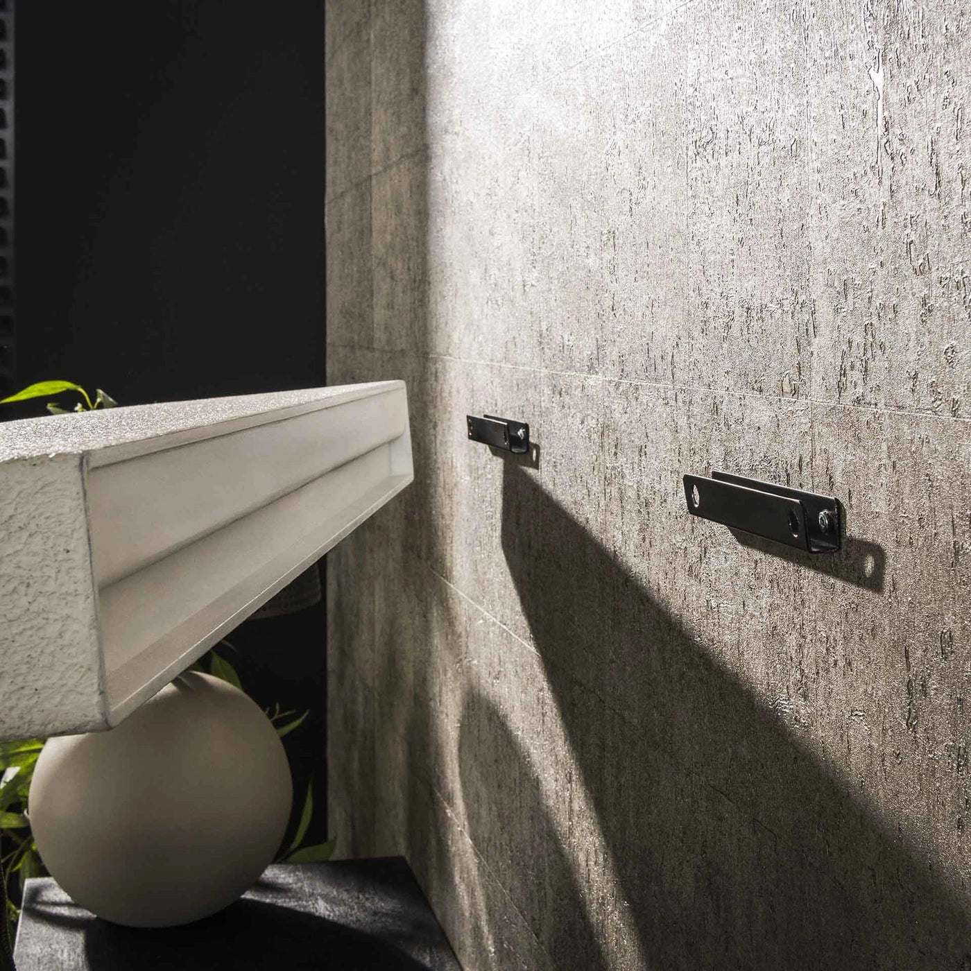 Wandplank Stone - Marmer composiet - 150cm
