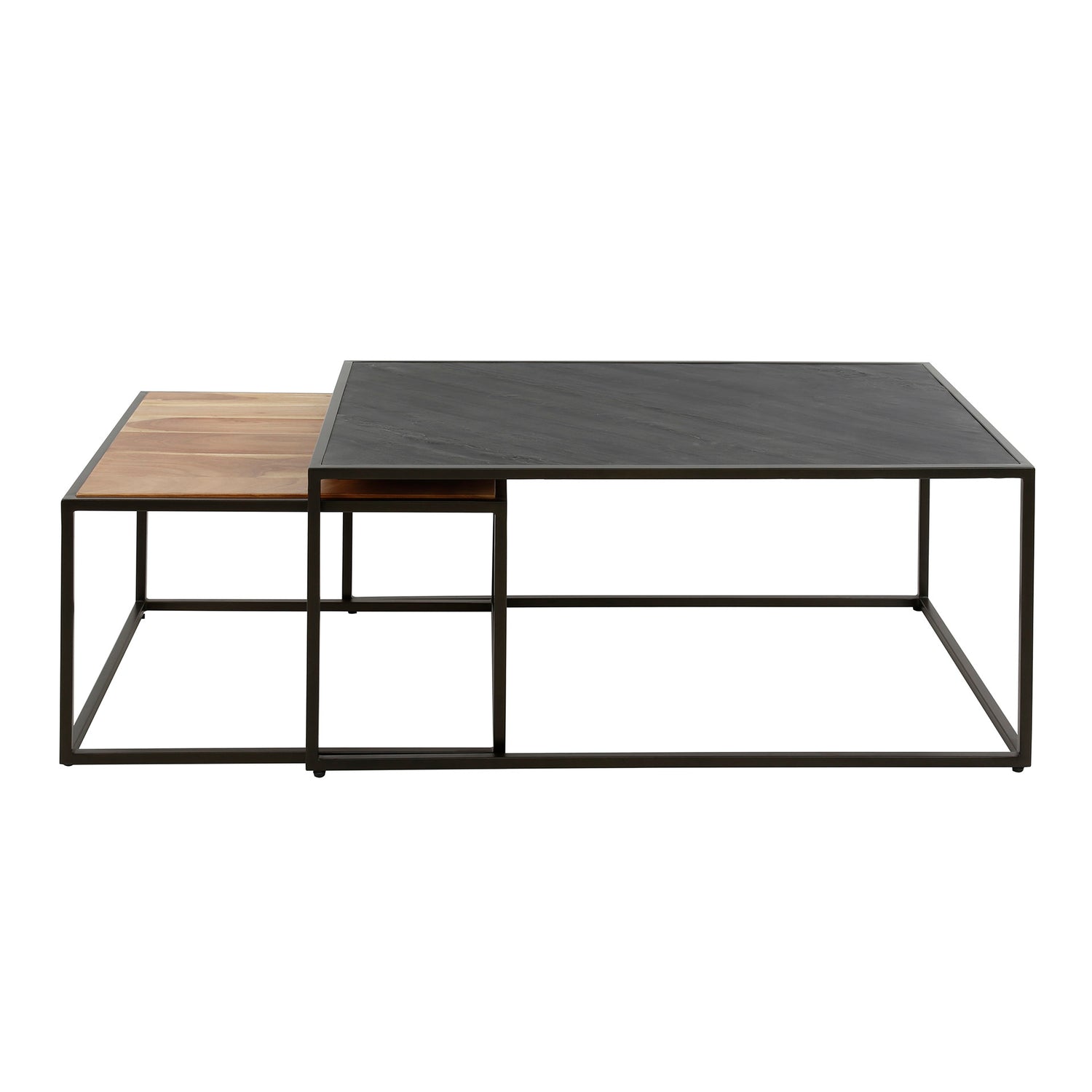 Salontafel Slate Mix Set - 90x60x40 cm