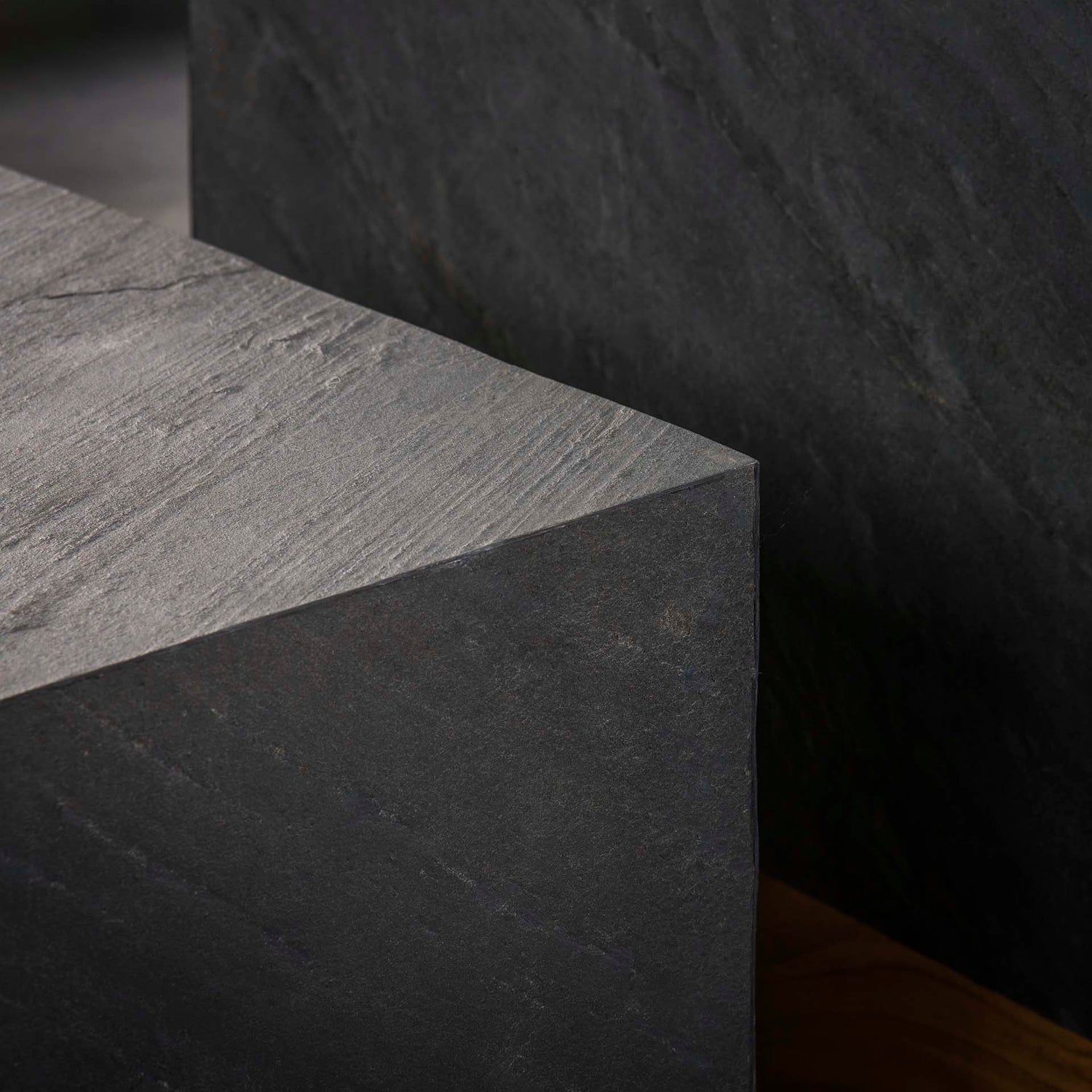 Salontafel Blox Slate Set - 58x58x40 cm