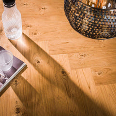 Eettafel Organisch - 215x105x77 cm - Fineer - Gerecycled Teakhout