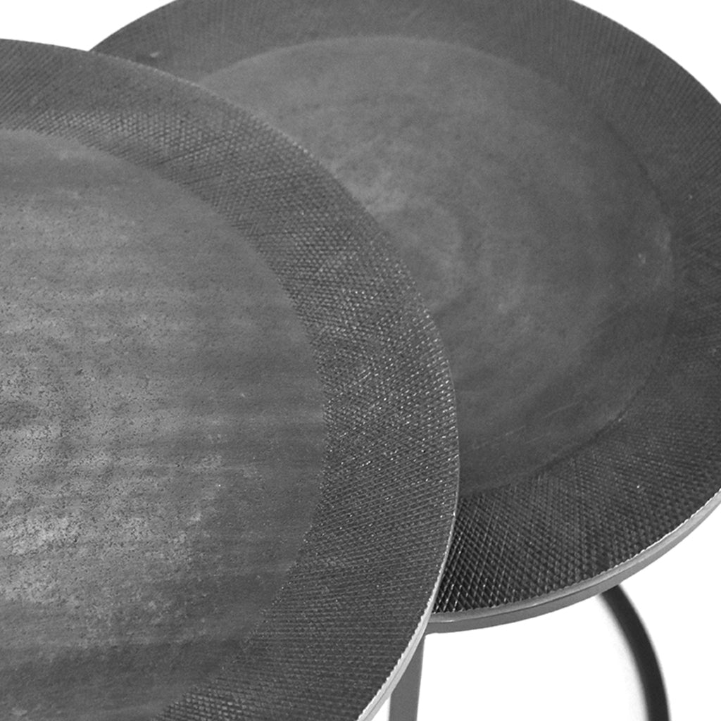 LABEL51 Salontafel Set Pair - Antiek as - Metaal - 40 cm