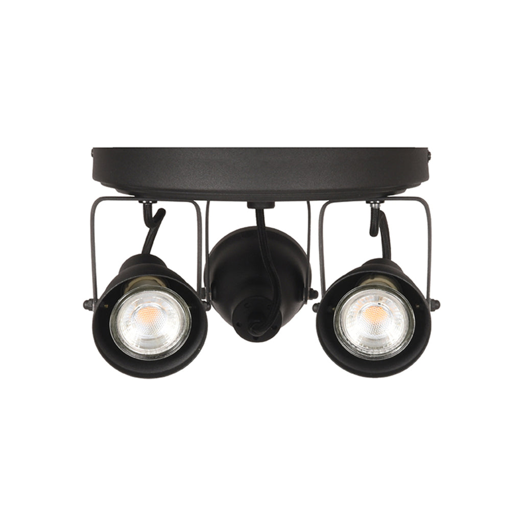 LABEL51 Spot Max led - Zwart - Metaal - 3 Lichts