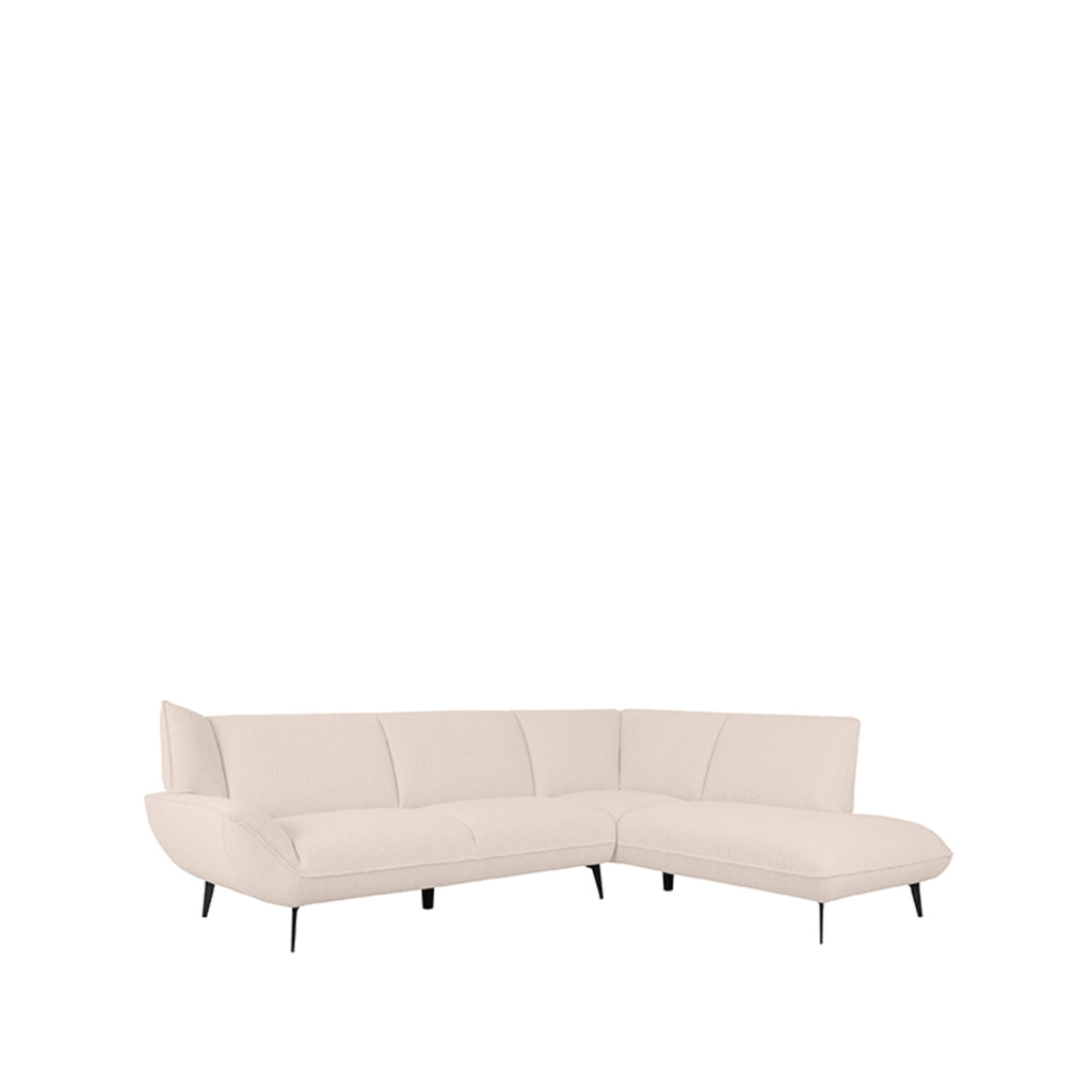 Translate Hoekbank Pesaro Rechts 274x85-203x82 cm naar het Nederlands.