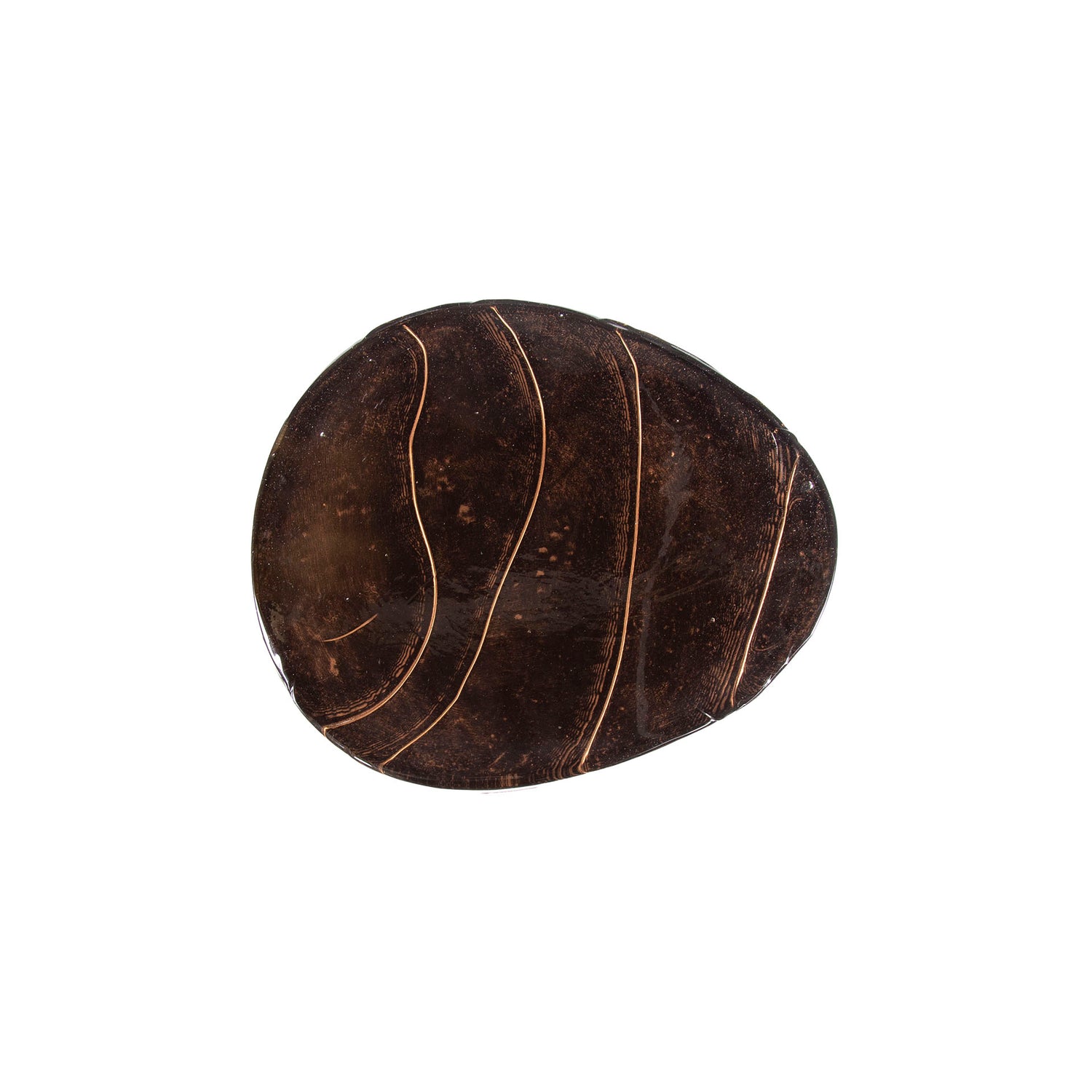 Bijzettafel Eclipse L - 38x33x60 cm - Antiek Koper