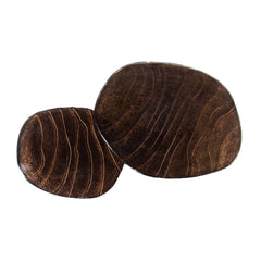 Salontafel Eclipse - Set van 2 - 80x70x40 cm - Antiek Koper