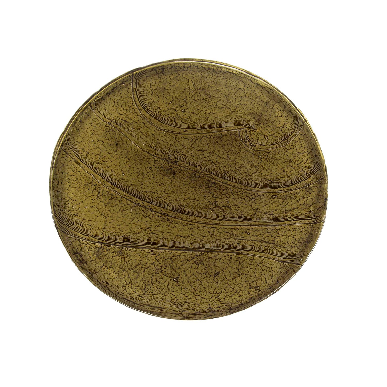 Bijzettafel Eclipse Druppel M - 40x40x60 cm - Antiek Goud