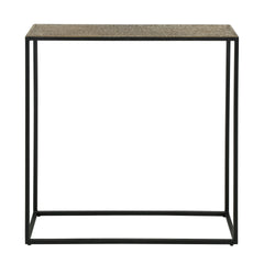 Haltafel Iron Metallic - 75x25x75 cm - Brons Antiek