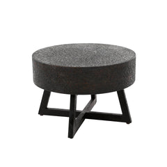 Salontafel Ø60 Low Bulky Ferro - 60x60x41 cm - Metallic - Ferro