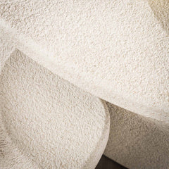 Salontafel Stone Organic - Set van 2 - 57x44x40 cm - Composiet - Marmer