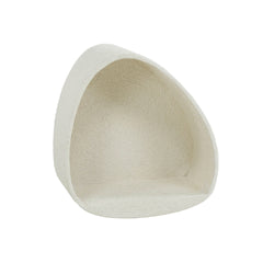 Wandschap Stone Driehoek - 42x21x44 cm - Marmer - Composiet