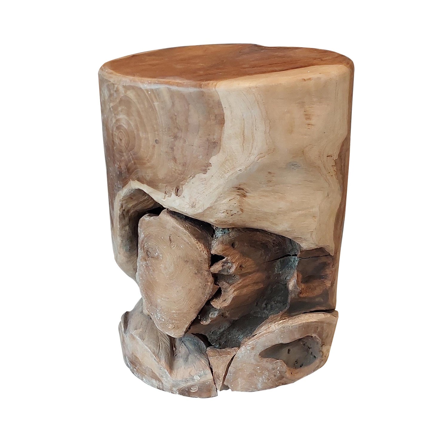 Bijzettafel Naturel Line - 30x30x40 cm - Teakhout