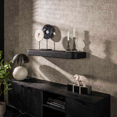 Wandplank 100cm Metallic - 100x29x8 cm - Grijs