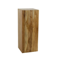Bloemenzuil Bole - 35x35x85 cm - Teakhout