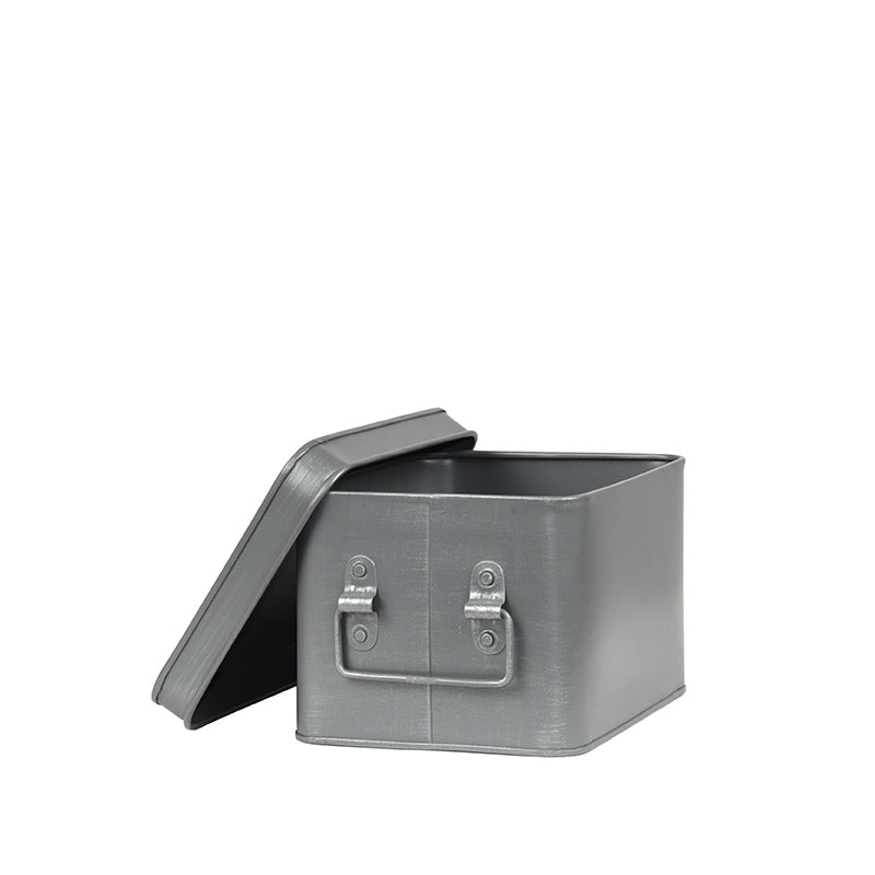 LABEL51 Media Storage Box - Grijs - Metaal - M