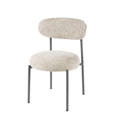Stoel Round 2 stuks - 52x57x81 cm - Zandkleur - Tissee Cargo