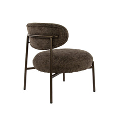 Fauteuil Round Tissee Cargo - 62x67x71 cm - Bruin