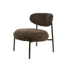 Fauteuil Round Tissee Cargo - 62x67x71 cm - Bruin