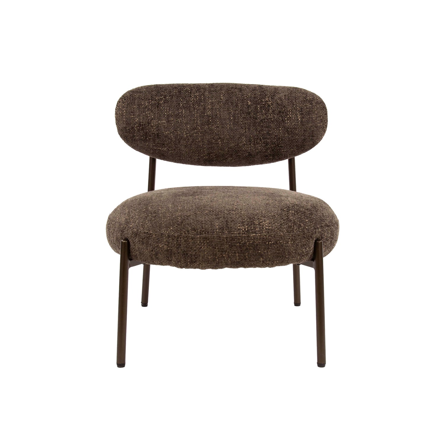 Fauteuil Round Tissee Cargo - 62x67x71 cm - Bruin