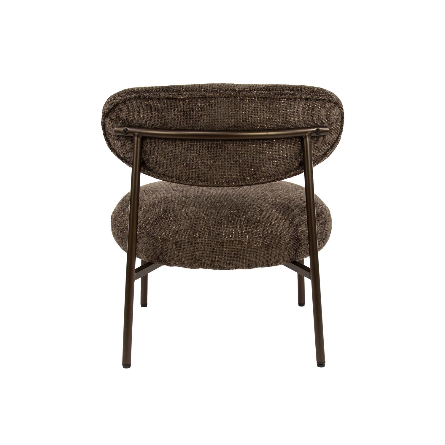 Fauteuil Round Tissee Cargo - 62x67x71 cm - Bruin