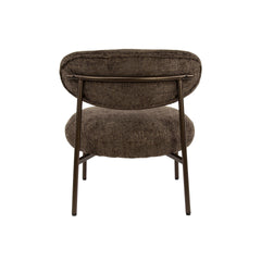 Fauteuil Round Tissee Cargo - 62x67x71 cm - Bruin