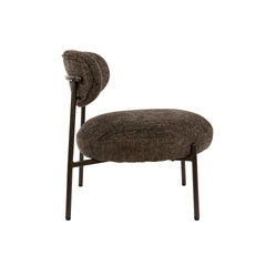 Fauteuil Round Tissee Cargo - 62x67x71 cm - Bruin