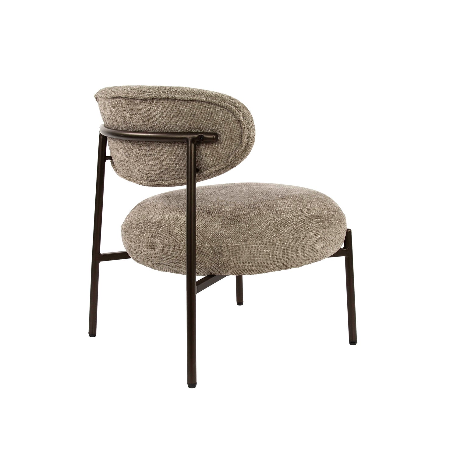 Fauteuil Round - 62x67x71 cm - Zand - Tissee Cargo
