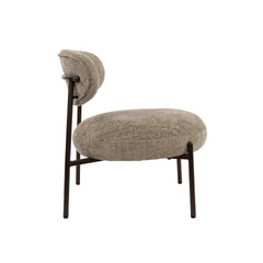 Fauteuil Round - 62x67x71 cm - Zand - Tissee Cargo