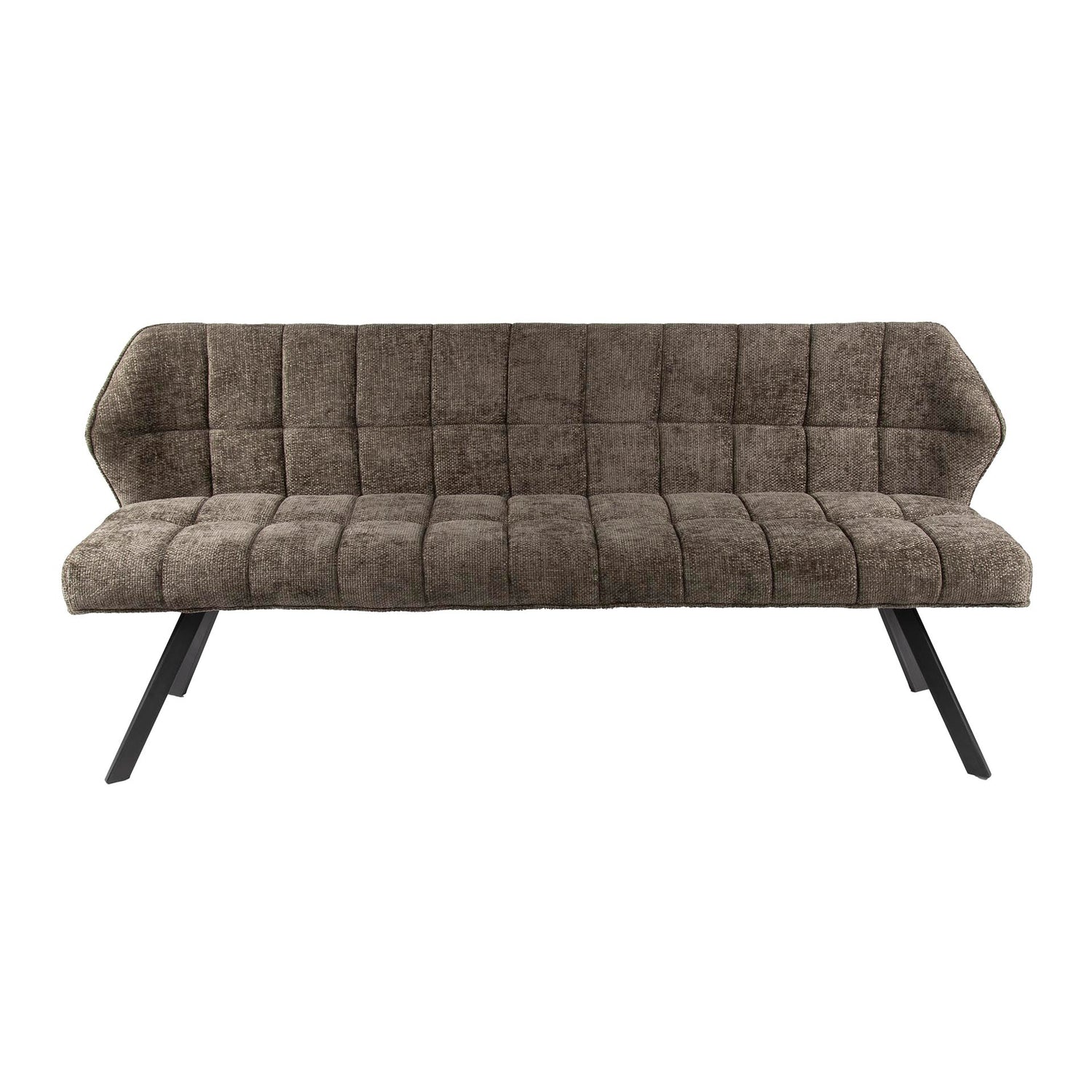 Eetkamerbank Raster - 180x58x81 cm - Rich Taupe